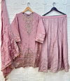 Bilqis B 254 A To D Chinon Embroidery Wholesale Pakistani Salwar Suits In India