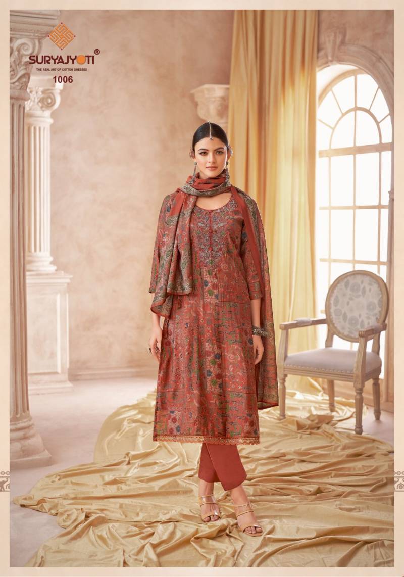 Kesha Vol 1 By Suryajyoti Modal Discharge Dress Material Suppliers In India