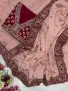 Kc 2063 Soft Rangoli Silk Embroidery Silk Designer Saree Wholesale Shop In Surat
