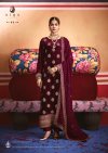 Zarnish By Aiqa Viscose Velvet Designer Salwar Suits