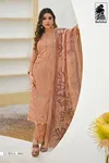 Lubna By Sahiba Organza Silk Embroidery Dress Material Orders In India