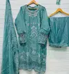 Bilqis B 274 A To D Chiffon Readymade Plazzo Pakistani Suits 