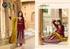 Anarkali By Fourdots Makhmali Velvet Surat Designer Salwar Suits Wholesale Market