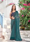 Resham By Kalista Party Wear Designer Vichitra Silk Saree Wholesale In India
