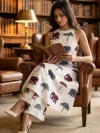 Dhruvi 481 To 483 Viscose Rayon Printed Kurti With Bottom