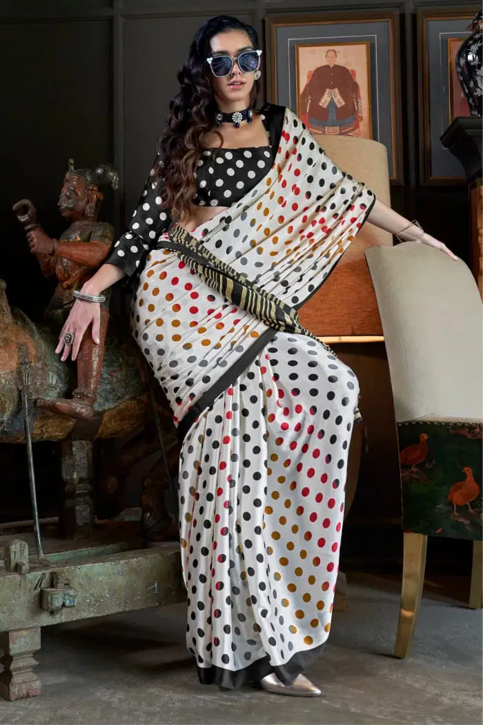 Sf Sizzller Party Wear Digital Printed Satin Silk Saree Wholesale Suppliers In Mumbai