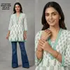 Naisha K 825 Cotton Printed Fancy Short Top Wholesale In India