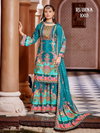 Rubina By Banwery Crape Silk Kurti With Bottom Dupatta Wholesalers In Surat