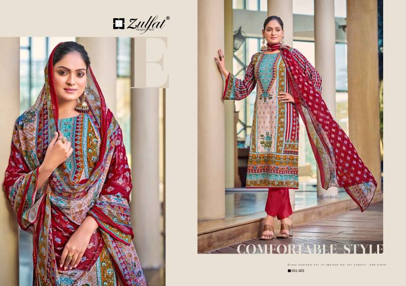 Nafisa By Zulfat Viscose Rayon Dress Material Best Wholesale Shop In Surat