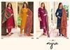 Myra By Kilory Maslin Jacquard Silk Wholesale Salwar Kameez In India

