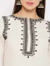 Dhruvi 454 Cotton Embroidery Kurti With Bottom Collection