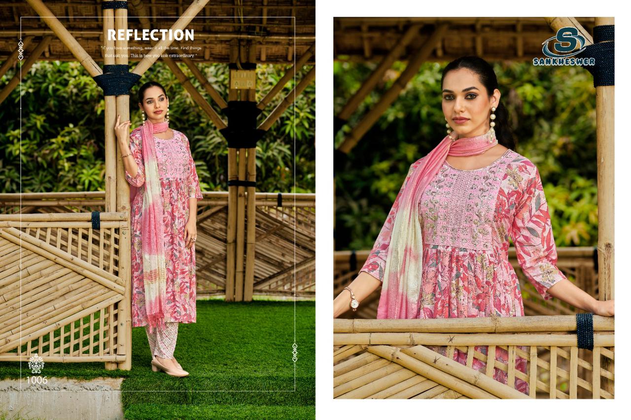 Dairy Milk Vol 1 By Sankheswer Capsule Foil Printed Kurti With Bottom Dupatta Orders In India