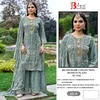 Bilqis B 253 A To D Chinon Readymade Pakistani Suits Wholesale Price In Surat