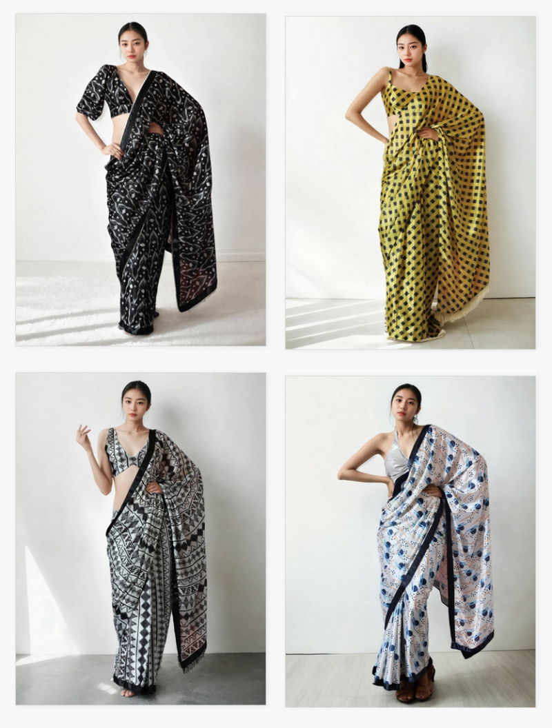 Jf 2445 48 Chinon Stylish Ready To Wear Saree Wholesale Price In Surat