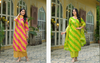 Naisha K 141 Cotton Lehariya Kurti Bottom With Dupatta Wholesale Suppliers In Mumbai