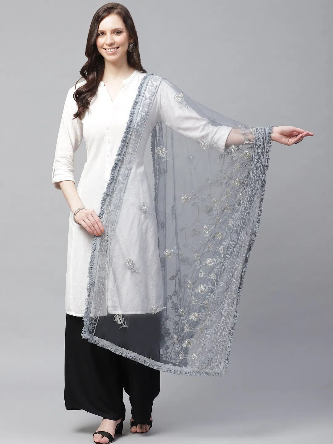 Zarika Lkd Dupatta 1 New Dupatta Collection With Embroidery Work 