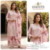 10084 A To D By Zorista Chinon Silk Plazzo Salwar Kameez