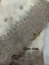 Kc 475 Soft Crunchy Crush Zari Embroidery Worked Designer Saree Exporters In India