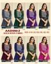 Aashini 2 By Sangeet Rayon Embroidery Ladies Top Exporters In India
