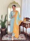 Anna 01 Chanderi Silk Kurti Bottom With Dupatta Wholesale Suppliers In Mumbai