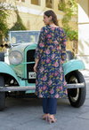 Dhruvi 288 Rayon Printed Fancy Kurti With Bottom Dupatta Wholesale Suppliers In India