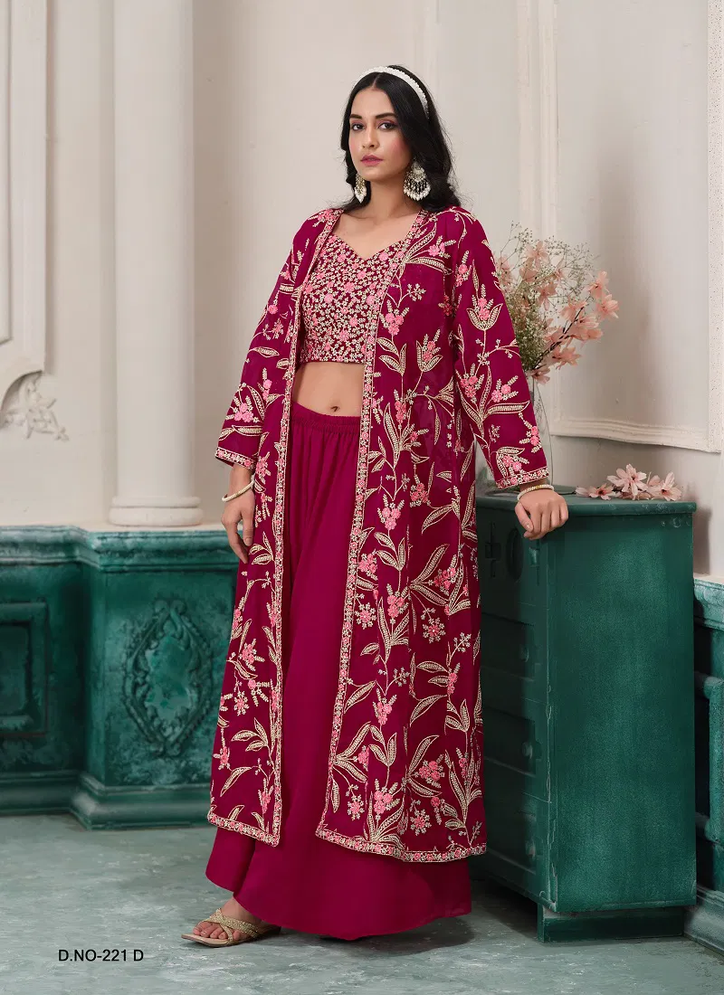 Aanaya Vol 221 By Dani Faux Georgette Designer Salwar Kameez Wholesale Online