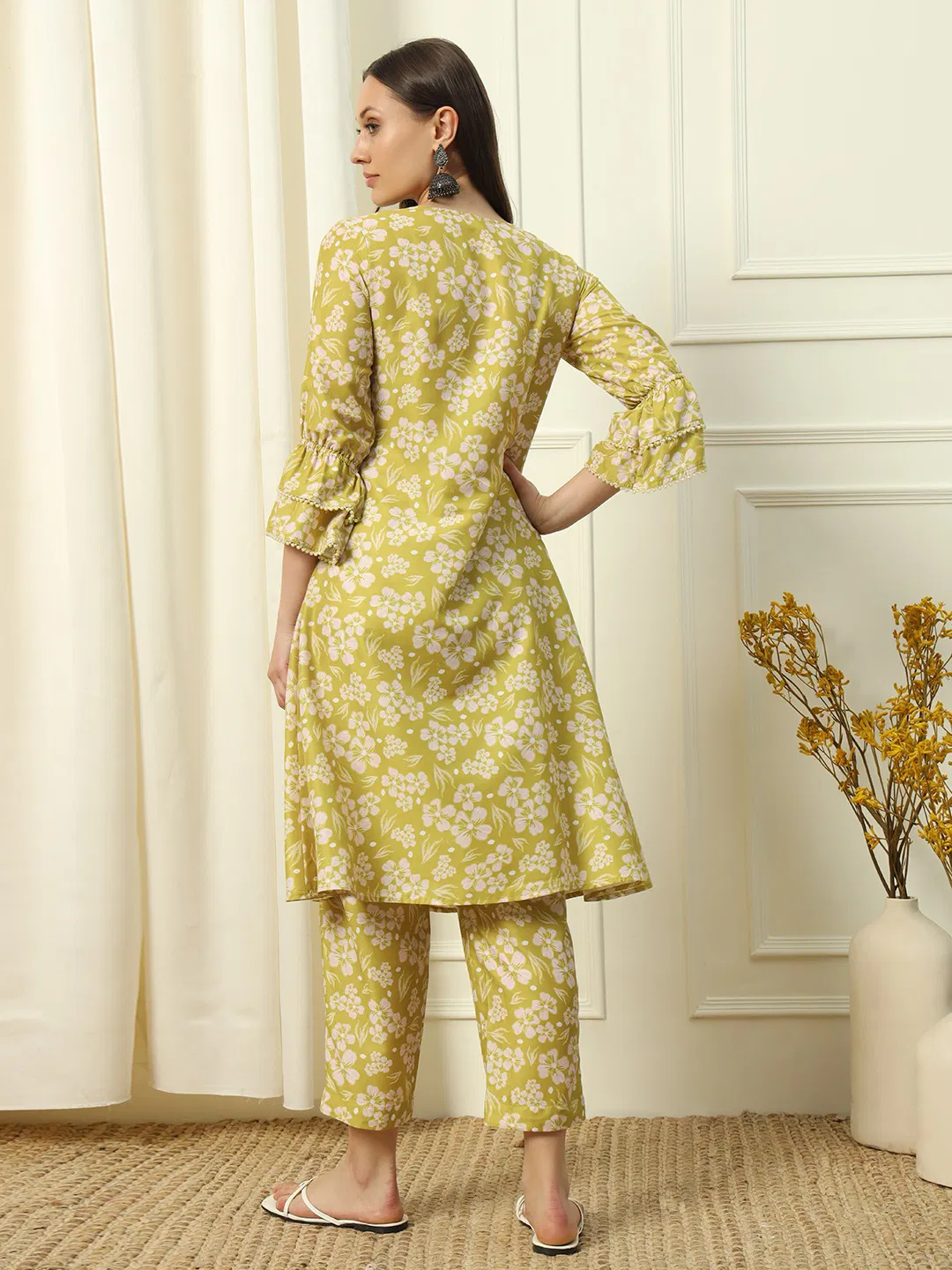 SET0142 Fiorra Cotton Printed Top With Bottom Exporters In India