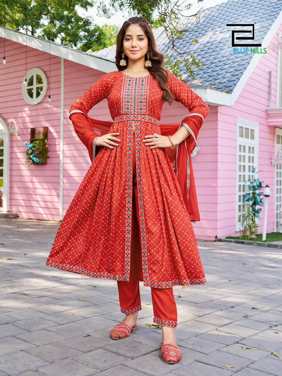 Fashion Reel By Bluehills Kurti With Bottom Catalog 