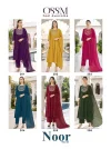 Noor Vol 2 By Ossm Mal Chanderi Embroidery Kurti With Bottom Dupatta 