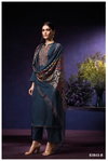 Oviana 3943 By Ganga Satin Cotton Embroidered Salwar Suit Wholesale Online