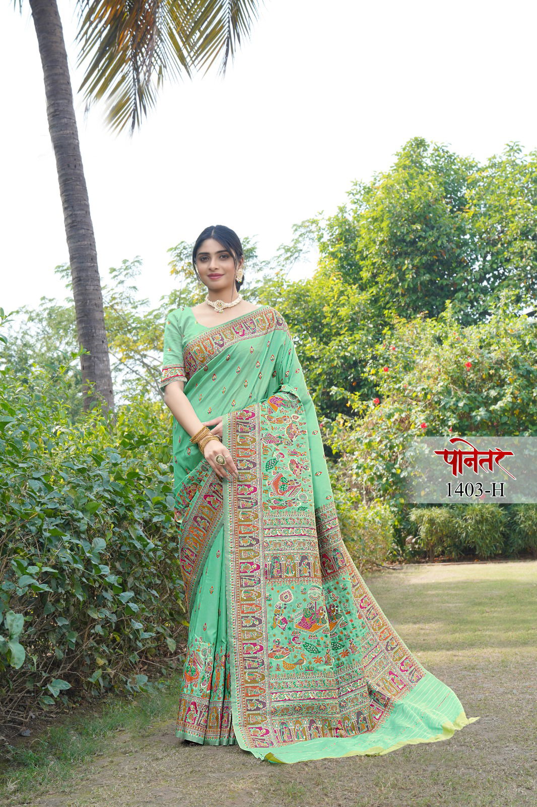 Panetar By Sanjana Silk Pashmina Design Saree Wholesale Market In Surat
