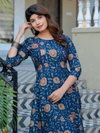 Aaradhna 2019 Navy Blue Colour Rayon A Line Surat Kurti Wholesale Price In Surat