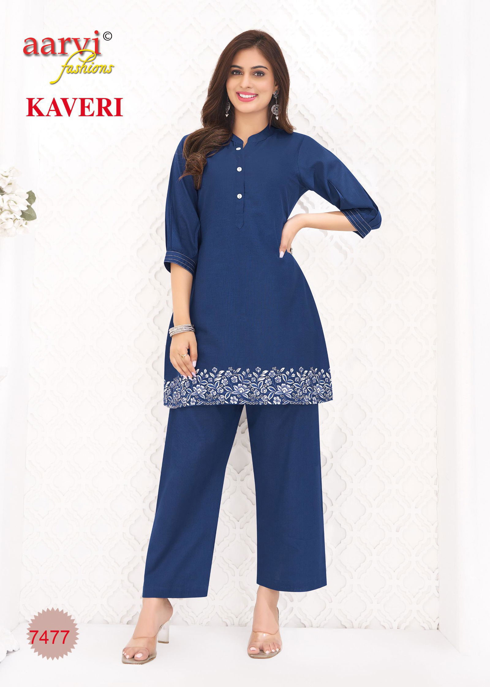 Kaveri Vol 1 By Aarvi Flex Cotton Fancy Co Ord Set Wholesale Shop In Surat