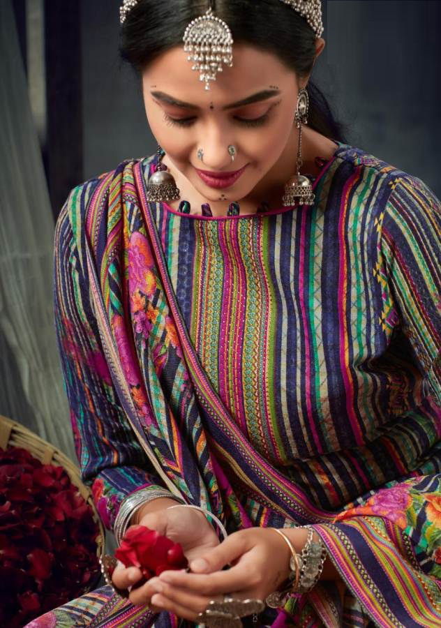 Silky 3 Ready Made Latest Fancy Designer Casual Wear Pashmina Jacquard Winter Salwar Suit Collection
