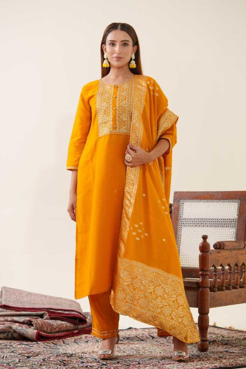 Psyna Poly Muslin Readymade Kurti Bottom With Dupatta Bulk Orders In India