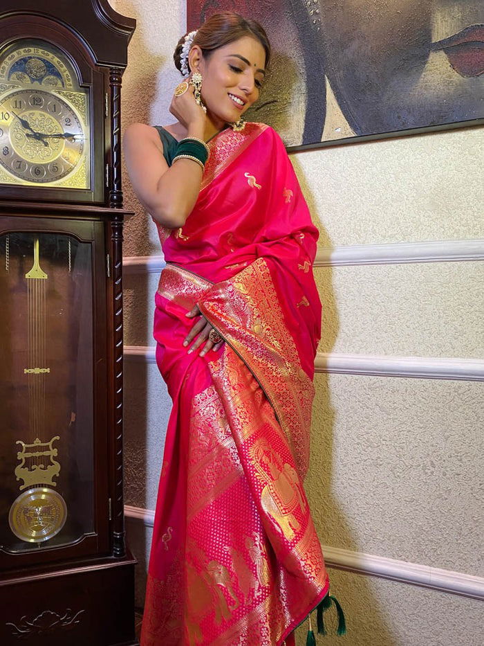 KT 166 Zari Work Designer Banarasi Soft Silk Sarees Suppliers In India