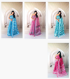 Scmd Ruhi Casual Wear Printed Linen Silk Saree online wholesale