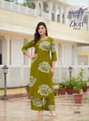 Zion Vol 2 By Radhika Rayon Printed Wholesale Kurti With Bottom Suppliers In Mumbai