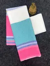 MG 515 Plain Linen Digital Printed Fancy Saree Wholesale Price In Surat
