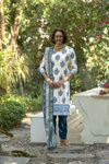 Tew Cotton With Printed Kurti With Bottom Dupatta Bulk Orders In India