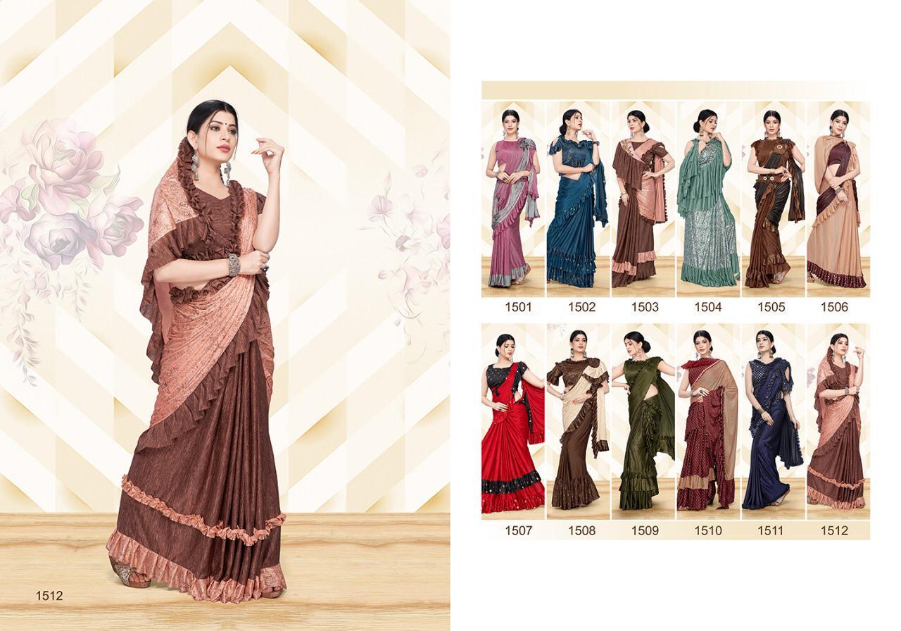 ROYAL TOUCH Bridal and Wedding Designer Imported Fabric Lehenga Saree Collections