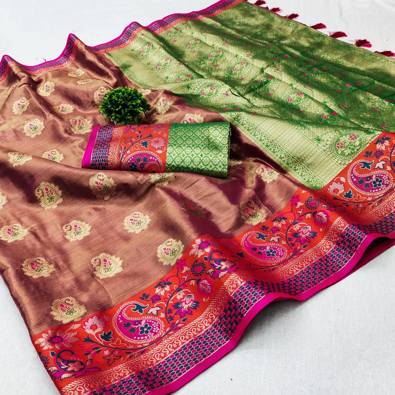 Festive Wear Designer Kanchipuram Silk Sarees Catalog