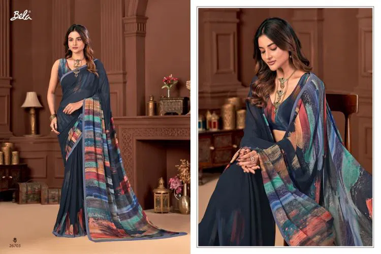 Cherish Vol 2 By Bela Fashion Weightless Stylish Saree Wholesale Market In Surat
