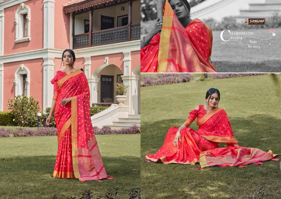 Sangam Tara Sitara Latest fancy Designer Feavy Festive wear Handloom Silk Sarees Collection
