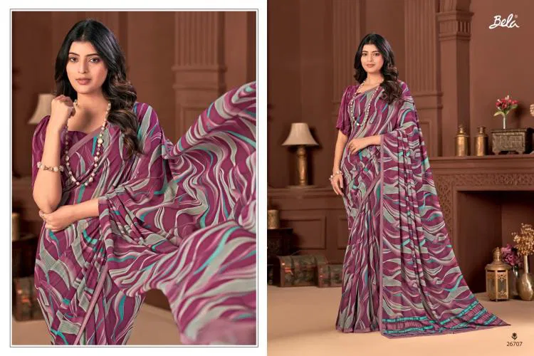 Cherish Vol 2 By Bela Fashion Weightless Stylish Saree Wholesale Market In Surat