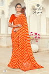 Darpan By Kashvi Georgette Lehariya Printed Surat Saree Wholesale Market
