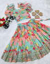 OC 153 Heavy Georgette Girls Wear Kids Lehenga Catalog