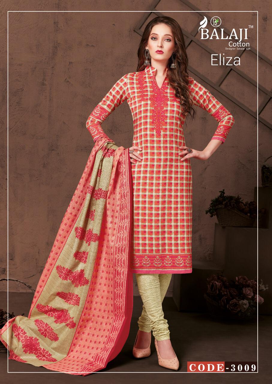 Balaji Eliza Vol 3 Present Latest Designer Printed Pant Style Regular Wear Salwar Suit Collection  