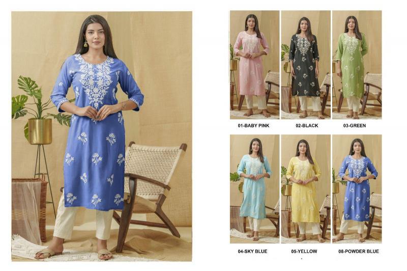 Chikankari Kurta By Psyna Online Wholesale