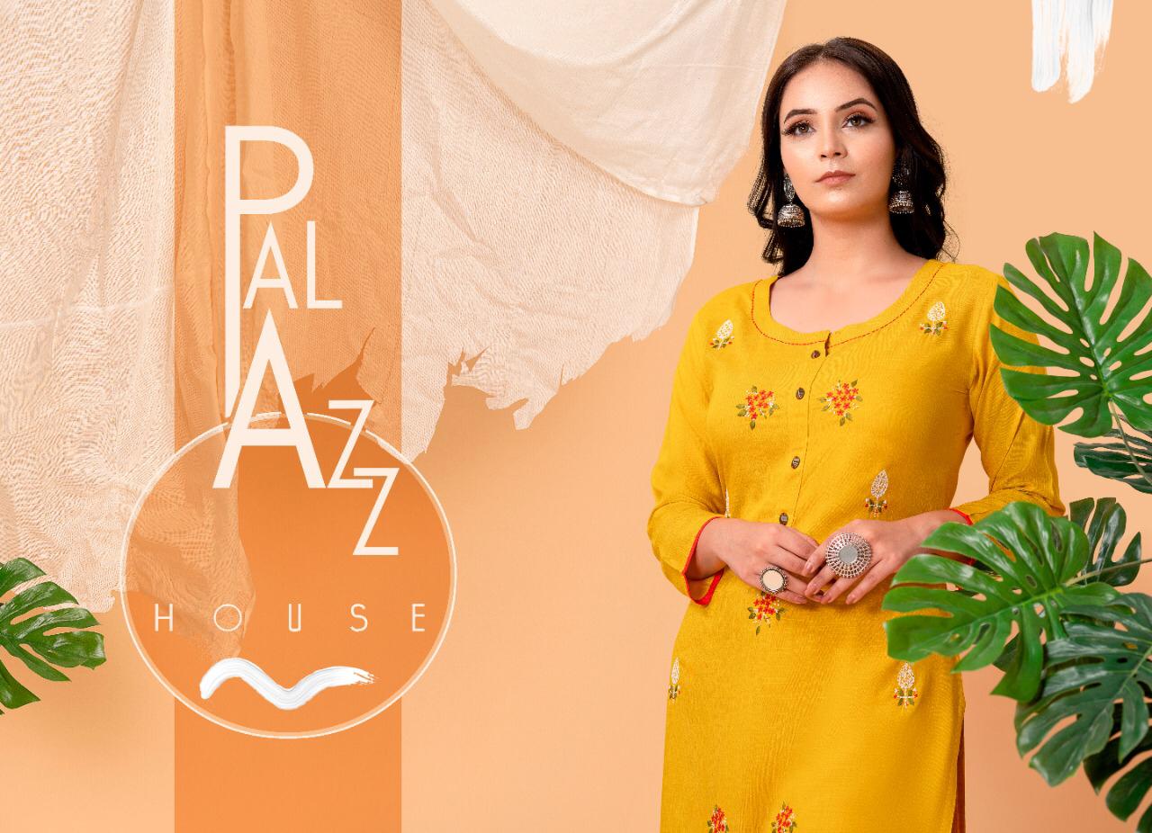 Palazzo House Vol 10 By Psyna Rayon Stylish Long Top With Plazzo Wholesale Clothing Suppliers In India